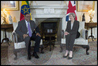 NEWS - Theresa May empfängt den äthiopischen Premierminister Hailemariam Desalegn