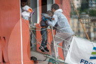 NEWS - Italien: Ankunft von Flüchtlingen in Salerno