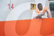 NEWS - Italien: Ankunft von Flüchtlingen in Salerno