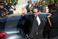 NEWS - Amtseinführung in Frankreich: Emmanuel Macron verabschiedet François Hollande