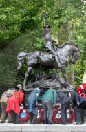 NEWS - London: 'Pan Tau' Cavalry Parade 