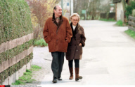 AUTRICHE: JACQUES & BERNADETTE CHIRAC EN WEEK-END A LA NEIGE