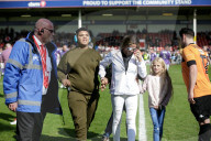 PEOPLE - Katie Price gewinnt mit ihrem Team den Charity-Fussballmatch
