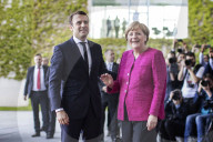 NEWS - Angela Merkel empfängt Emmanuel Macron in Berlin