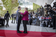 NEWS - Angela Merkel empfängt Emmanuel Macron in Berlin