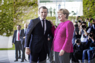 NEWS - Angela Merkel empfängt Emmanuel Macron in Berlin