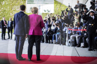 NEWS - Angela Merkel empfängt Emmanuel Macron in Berlin