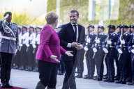 NEWS - Angela Merkel empfängt Emmanuel Macron in Berlin