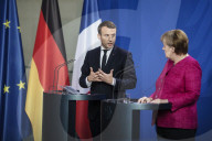 NEWS - Angela Merkel empfängt Emmanuel Macron in Berlin