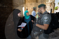 NEWS - Jerusalem: Scharfe Kontrollen durch die Grenzpolizei (Magav)