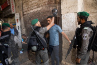 NEWS - Jerusalem: Scharfe Kontrollen durch die Grenzpolizei (Magav)