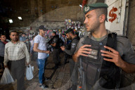 NEWS - Jerusalem: Scharfe Kontrollen durch die Grenzpolizei (Magav)