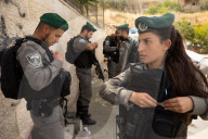 NEWS - Jerusalem: Scharfe Kontrollen durch die Grenzpolizei (Magav)