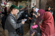 NEWS - Jerusalem: Scharfe Kontrollen durch die Grenzpolizei (Magav)
