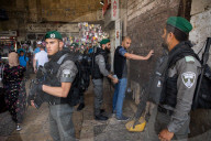 NEWS - Jerusalem: Scharfe Kontrollen durch die Grenzpolizei (Magav)