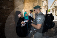 NEWS - Jerusalem: Scharfe Kontrollen durch die Grenzpolizei (Magav)