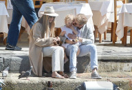 EXKLUSIV - Nico Rosberg geniesst mit der Familie die Ferien in Portofino