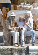 EXKLUSIV - Nico Rosberg geniesst mit der Familie die Ferien in Portofino