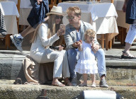 EXKLUSIV - Nico Rosberg geniesst mit der Familie die Ferien in Portofino