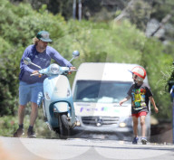 PEOPLE - Owen Wilson's Vespa hat den Geist aufgegeben