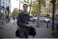 Paris:  Gaetan Dussausaye, Front National de la Jeunesse 