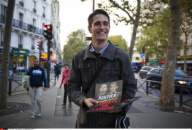 Paris:  Gaetan Dussausaye, Front National de la Jeunesse 