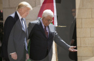 NEWS - Staatsbesuch in Bethlehem: Donald Trump trifft Mahmoud Abbas