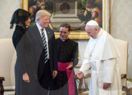 NEWS - Rom: Die Trumps zu Besuch bei Papst Franziskus