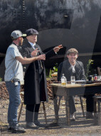PEOPLE - Promis auf dem Set zu "Peaky Blinders"