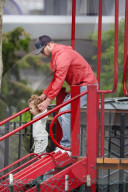 EXKLUSIV - Daddy on Duty: Justin Timberlake spielt mit Klein Silas im Park
