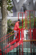 EXKLUSIV - Daddy on Duty: Justin Timberlake spielt mit Klein Silas im Park