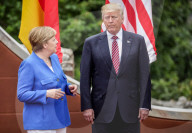 NEWS - G7 in Taormina: Posieren für das Gruppenbild