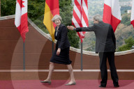 NEWS - G7 in Taormina: Posieren für das Gruppenbild