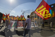 NEWS - Italien: Alitalia Mitarbeiter protestieren in Rom