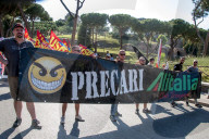 NEWS - Italien: Alitalia Mitarbeiter protestieren in Rom