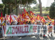 NEWS - Italien: Alitalia Mitarbeiter protestieren in Rom