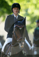 PEOPLE - Luna Marie Schweiger hoch zu Ross am Spring- und Dressur Derby in Hamburg