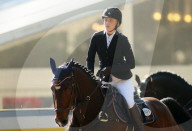 PEOPLE - Luna Marie Schweiger hoch zu Ross am Spring- und Dressur Derby in Hamburg