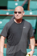 PEOPLE - Roland Garros: Andre Agassi zurück im Tenniszirkus