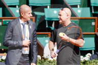 PEOPLE - Roland Garros: Andre Agassi zurück im Tenniszirkus