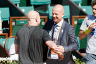 PEOPLE - Roland Garros: Andre Agassi zurück im Tenniszirkus