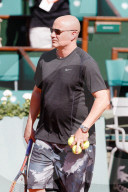 PEOPLE - Roland Garros: Andre Agassi zurück im Tenniszirkus
