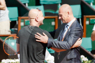 PEOPLE - Roland Garros: Andre Agassi zurück im Tenniszirkus