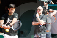 PEOPLE - Roland Garros: Andre Agassi zurück im Tenniszirkus