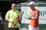 PEOPLE - Roland Garros: Andre Agassi zurück im Tenniszirkus