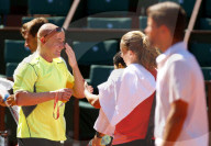 PEOPLE - Roland Garros: Andre Agassi zurück im Tenniszirkus