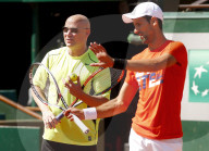 PEOPLE - Roland Garros: Andre Agassi zurück im Tenniszirkus
