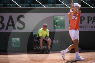 PEOPLE - Roland Garros: Andre Agassi zurück im Tenniszirkus