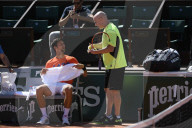 PEOPLE - Roland Garros: Andre Agassi zurück im Tenniszirkus
