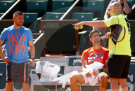 PEOPLE - Roland Garros: Andre Agassi zurück im Tenniszirkus